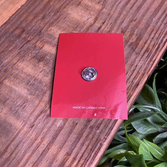 Coach Cute Yellow Emoji Sticking His Tongue Out with X for Eyes Enamel Pin 😝 - Picture 4 of 11